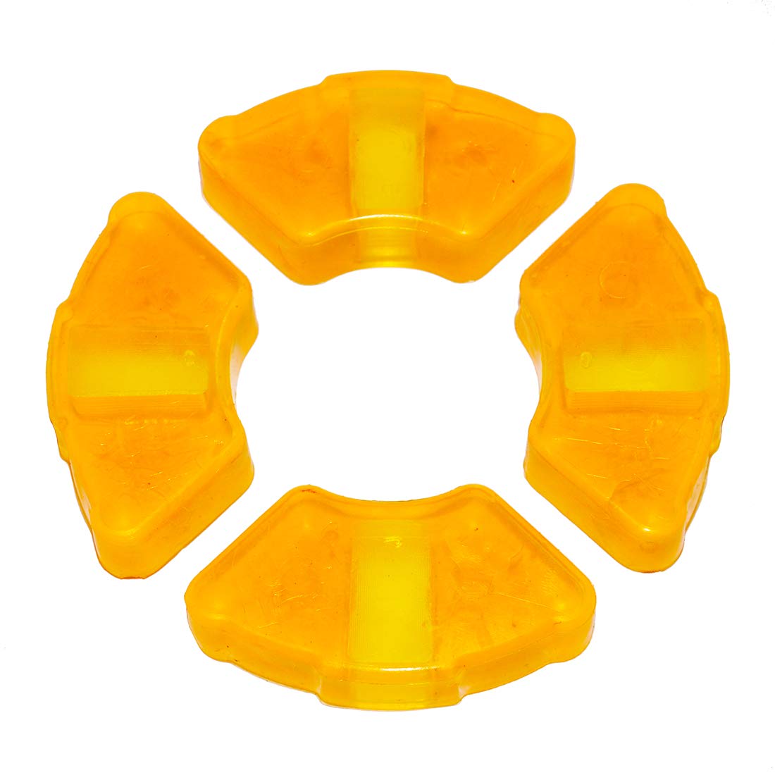Yellow Cushioning Rubber Hub Bushing For Dirt Bike Damper Bajaj Dirt Runner DR70