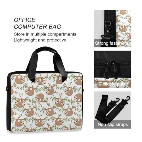 Bolso para laptop MNSRUU 15.6 pulgadas con diseño de gato miniatura 7