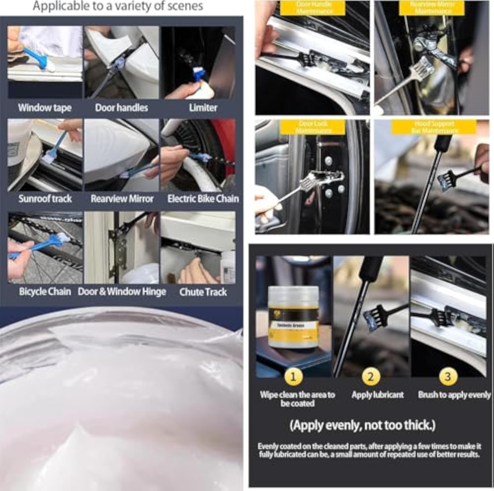 Synthetic Grease for Car Care and Maintenance