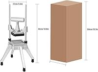 Vista 7 de Cuchilla de 3/8 "Comercial Vegetal Fruta Dicer Cebolla Patata Tomate Slicer Picador Pimientos, Patatas, Setas Restaurante Máquina Cortadora Rápida