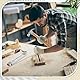 SATINIOR Bester Papa Geschenkset Zollstock Holz Gliedermaßstab Holzhammer mit Gravur Klauenhammer aus Holz Geschenk mit Geschenkbox für Papa Opa Väter Weihnachten Geburtstag