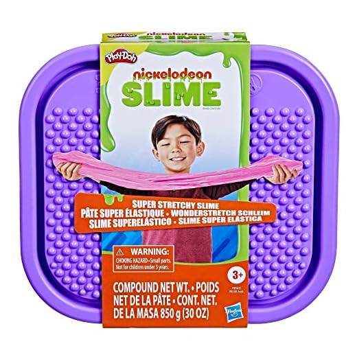 Play-Doh Nickelodeon Slime Brand Compound Stretchy Pink Tub, 30 Ounces of Bulk Slime for Kids, Sensory Toys for Girls & Boys 3 Years & Up, Kids Gifts