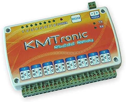 KMtronic RS232 Serial COM controlled Eight Channel Relay Board