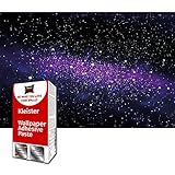 Papel Pintado 210cm x 140cm - 5 Partes incluye Pasta para pegar. Mural de pared con diseño del Espacio estelar. Moderno tapíz del las galaxias y estrellas del universo.