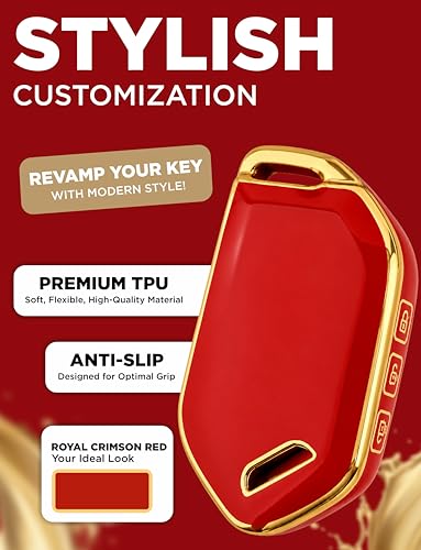 Image of Metalyx Key Fob Cover for Kia Seltos 2026 Facelift (HTK, HTK(O), HTX, HTX(A), GTX, GTX(A)) | Soft TPU | Anti-Scratch | Strong Signal | Stylish Case with Lanyard
