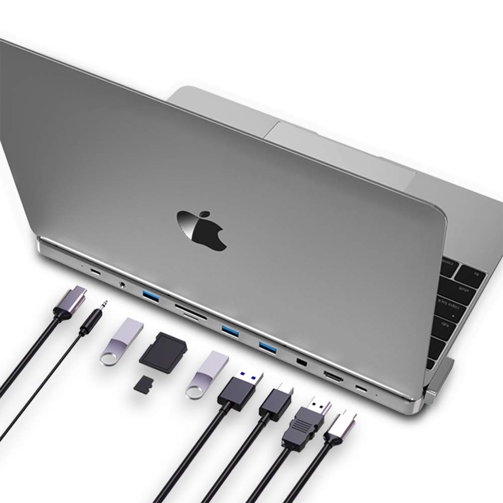 Amazon | MacBookドッキングステーション USB C ハブ Type Cアダプター 