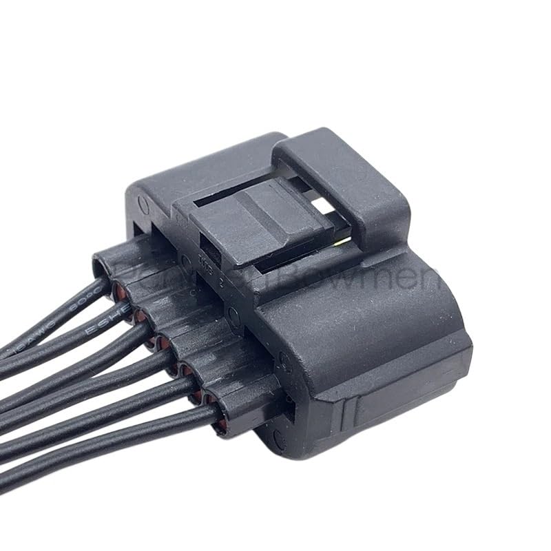 1 Pc 6 Pin Car Gasoline Pump Accelerator Pedal Electronic Connector Wire Harness 184060-1(10 Pcs)