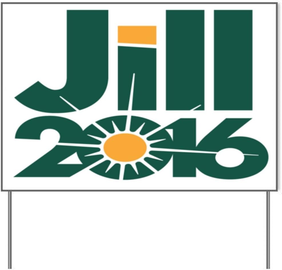 Debbie's Designs Jill for President 2016 18x24 Yard Sign (Outdoor, Weatherproof Corrugated Plastic) Metal Stake Included