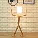 Produktbild Lamp Hold Kreative Stehlampe/Stehlampe Im Wohnzimmer/Stickman Stehlampe/DIY Zusammengebautes Tischlampe/Wohnzimmer Lese Schlafzimmer Büro Mit Stoffe Schatten,A