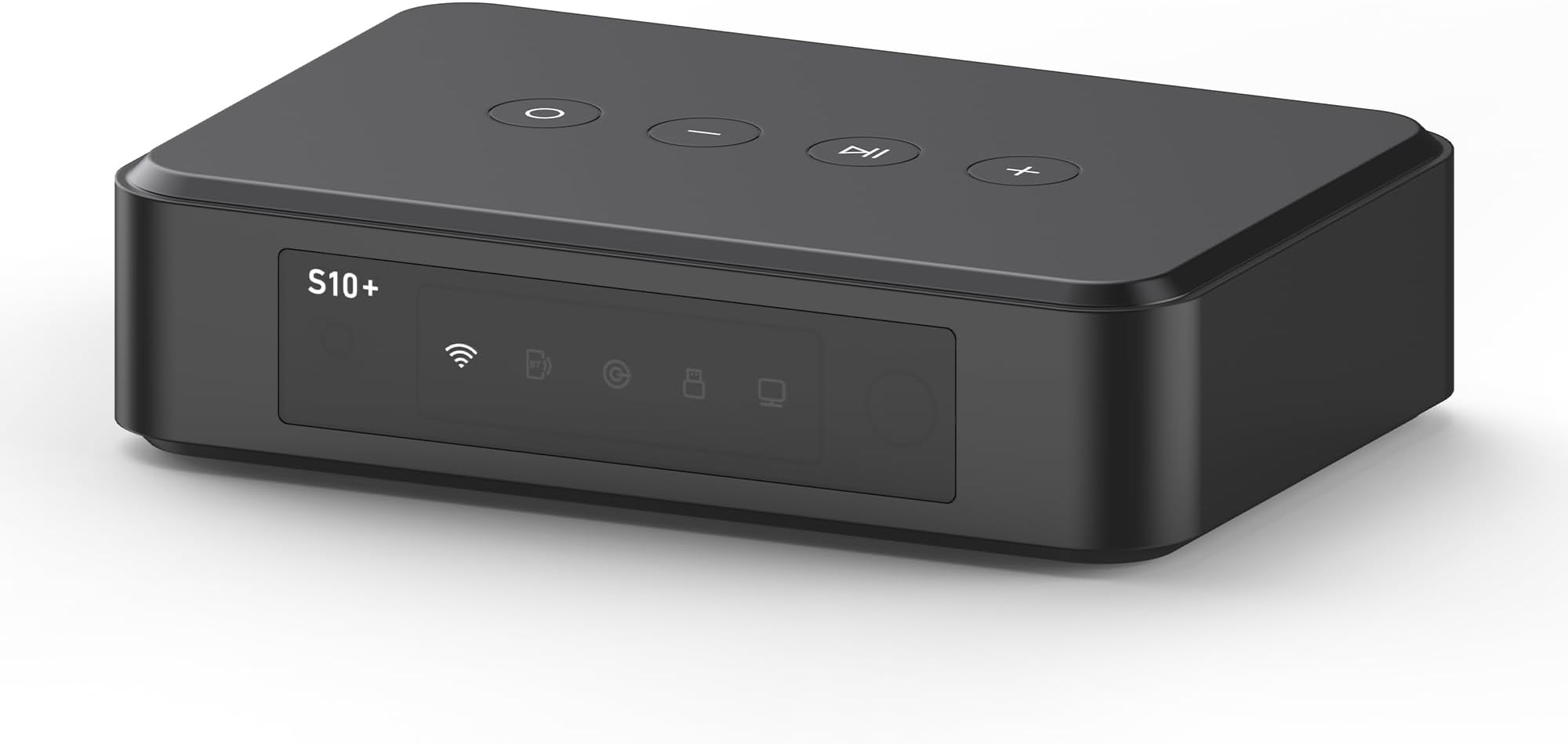 Arylic S10+ AirPlay Audio Receiver, Multiroom Stereo with SPDIF Out, WiFi & Bluetooth Music Streamer, streams HD lossless music from Spotify, Amazon Music,Tidal etc, Black