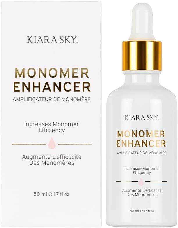 Monomer Enhancer - Increases Monomer Efficiency and Speeds Dry Time for Fast Setting Acrylic - 1.7 fl oz