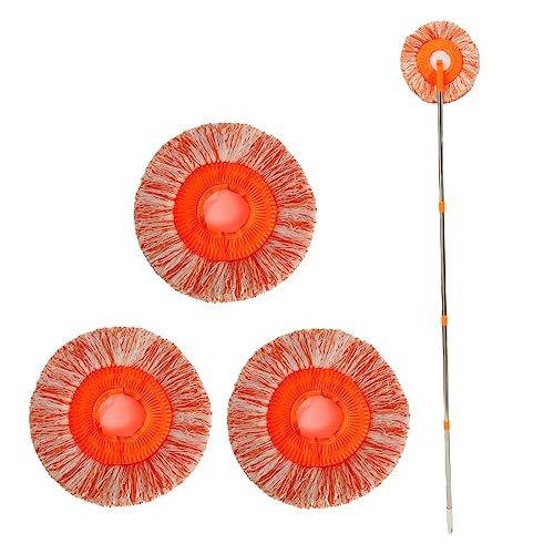 Mopa giratoria 360° con cabezales de fregona intercambiables