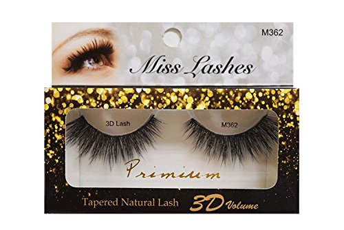 Miss Lash "4 Pairs" 100% Handmade Tapered 3D Volume M362