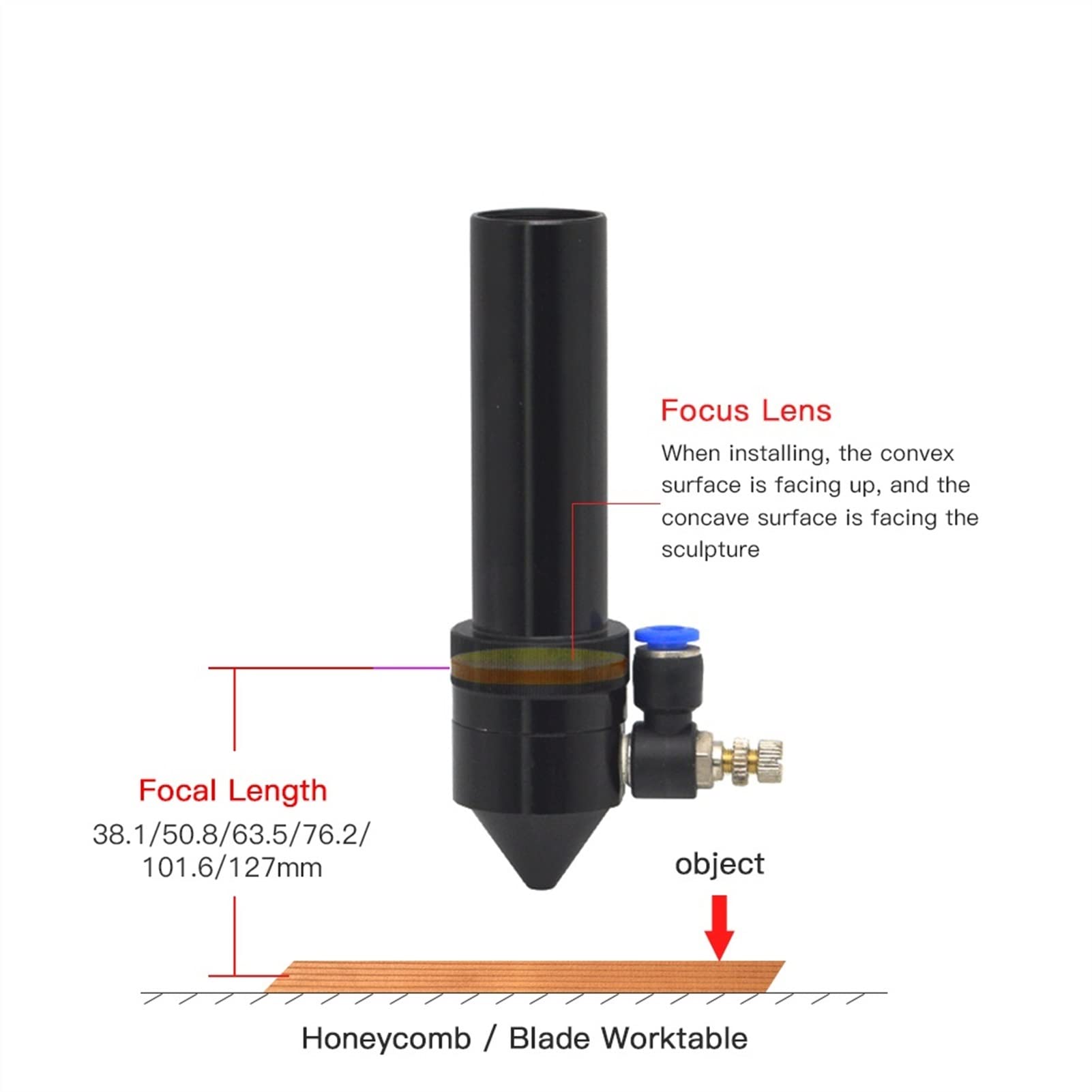 VEVOR GRAVURE LASER Machine De Gravure Laser CO2 Machine 60W 400x600mm