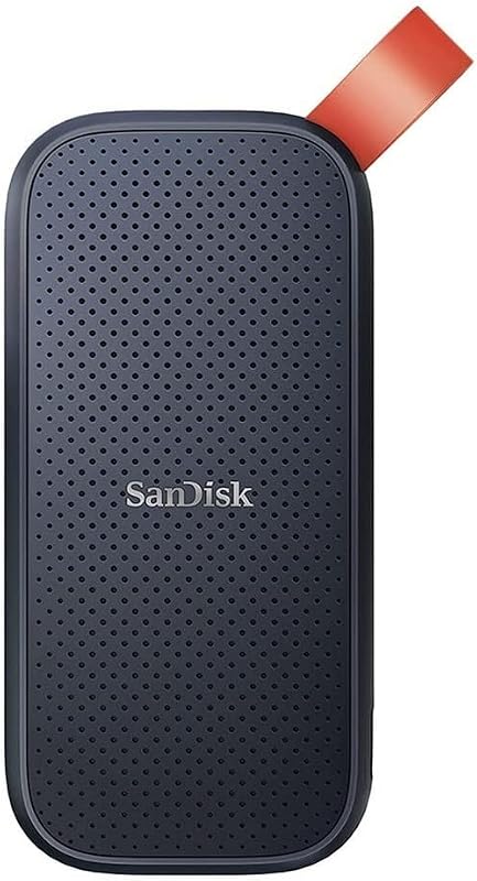 SSD portátil SanDisk de 2 TB - hasta 520 MB/s, USB-C, USB 3.2 Gen 2 - SDSSDE30-2T00-G25, unidad de estado sólido