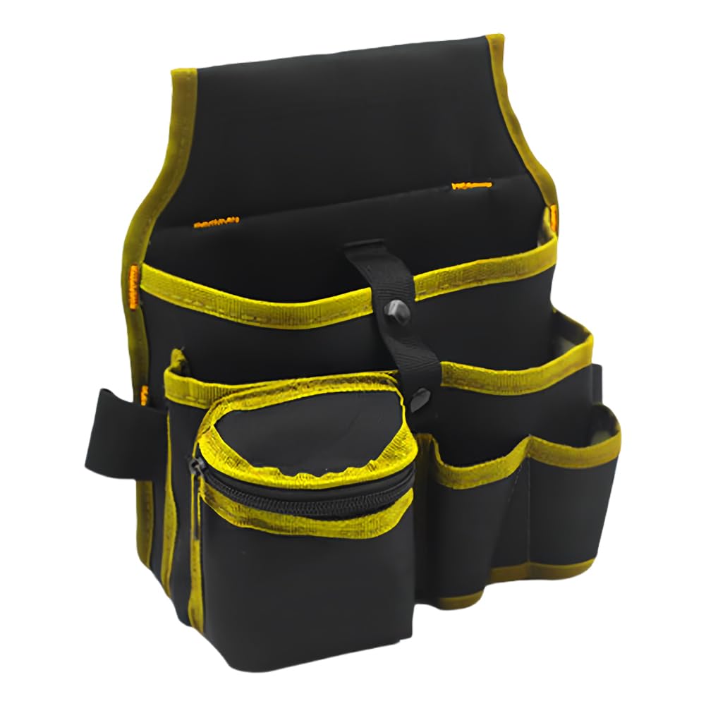 KOBONA Tool Bags Electrician Tool Pouch Adjustable Belt with Multi-Pocket Organizer for Construction and DIY Work