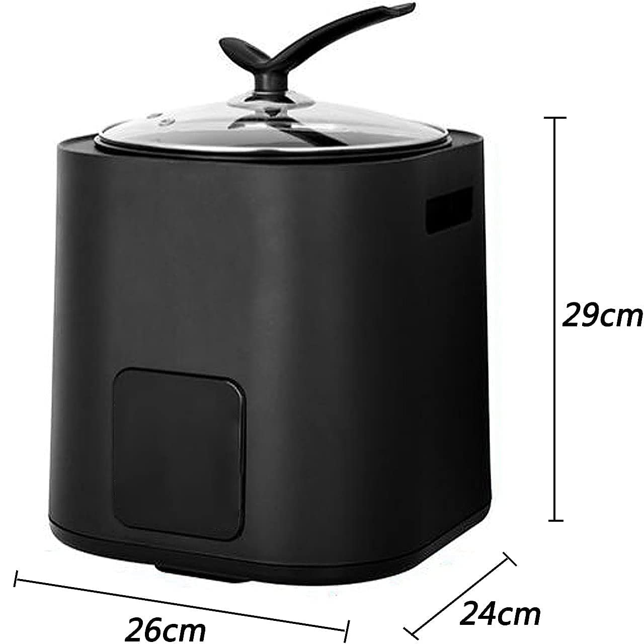 COYEUX Macchina per Perle per tè al Latte Commerciale, pentola per Perle Completamente Automatica da 1300 W, con Controllo della Temperatura e Touchscreen, per Negozi di tè al Latte, Snack Bar
