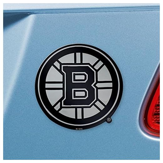 FANMATS NHL Boston Bruins Chrome Team Emblem