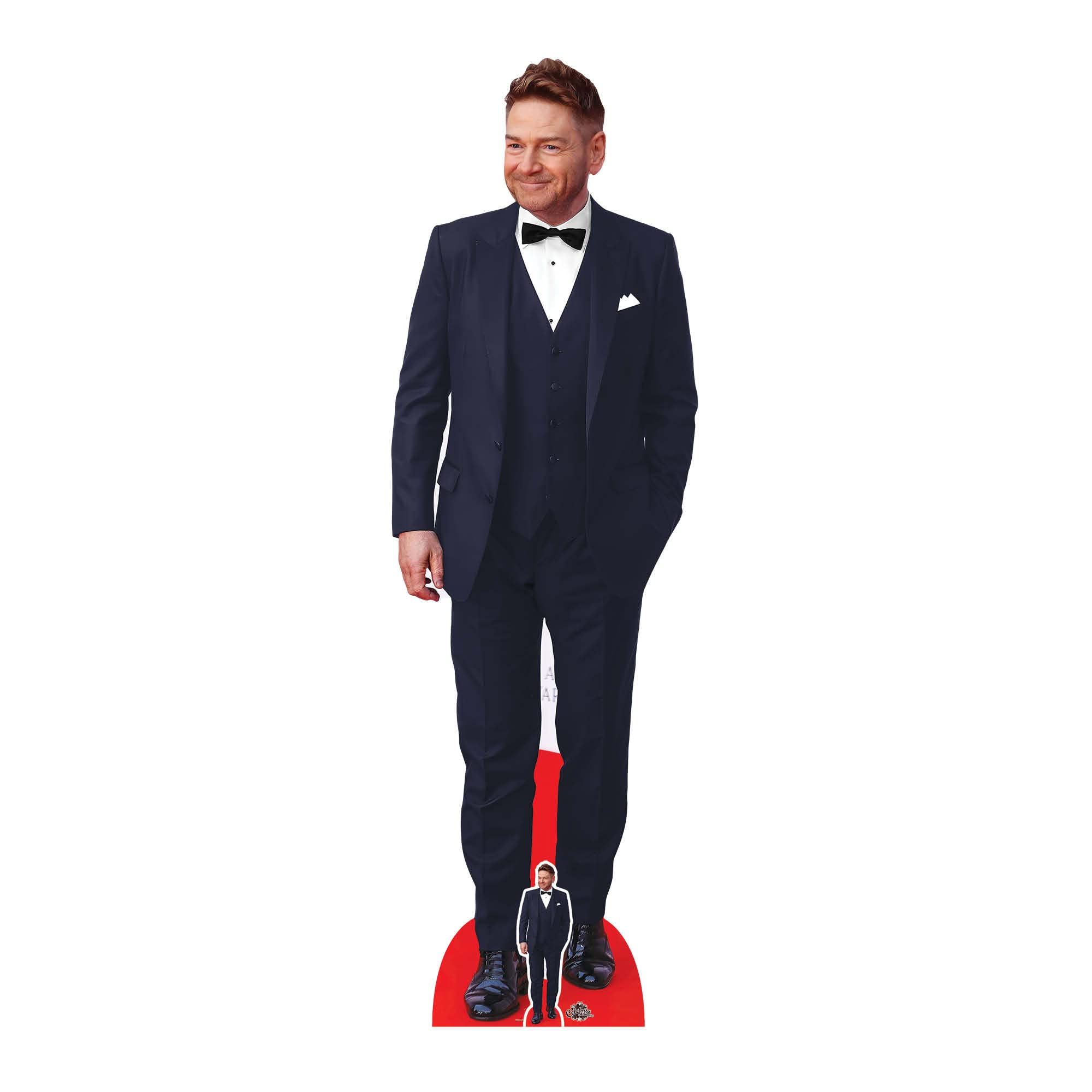 CS977 Kenneth Branagh Lifesize Cardboard Cutout With Mini