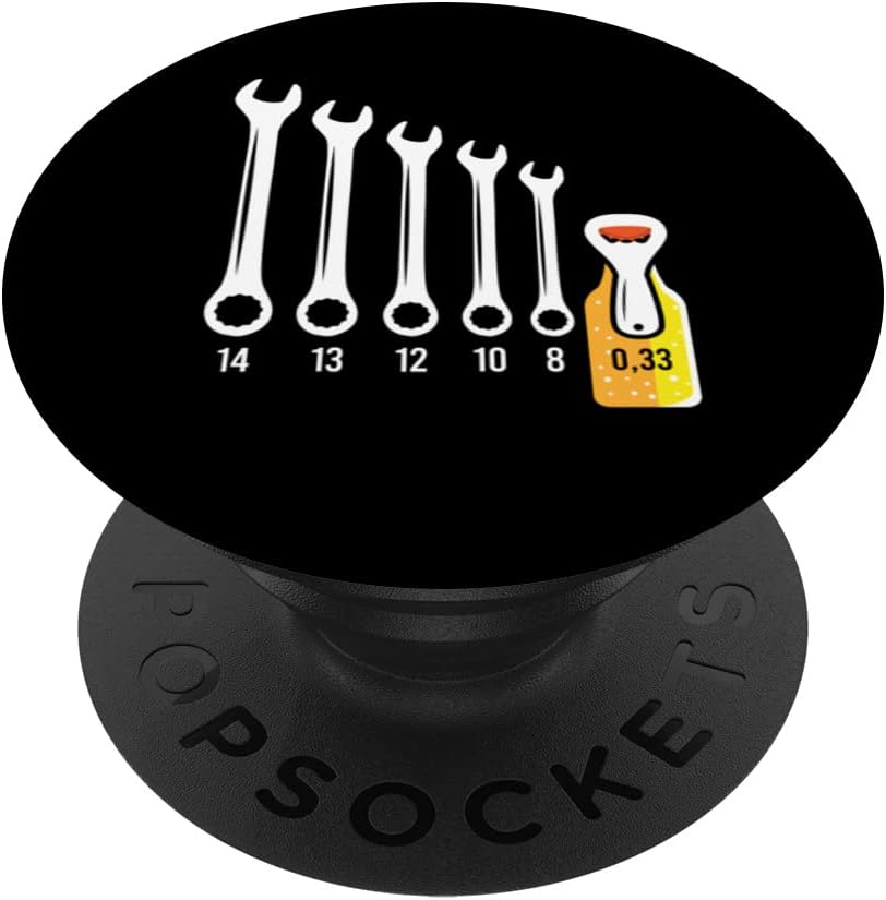 Hobby Screwdriver Tuning Workshop Cars Vintage Car Beer PopSockets Swappable PopGrip