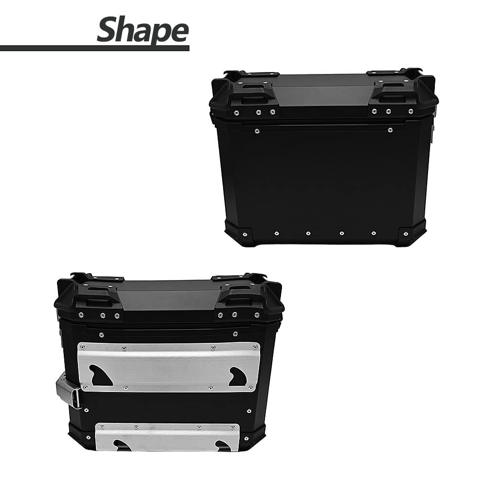 Amazon | ADV150 対応 38L パニアケース サイドケース 汎用 ステー付き 
