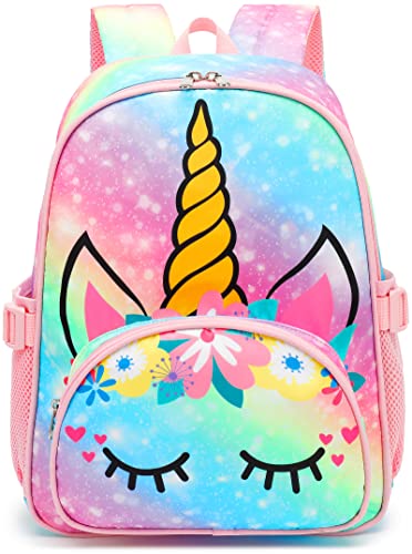 Image of Girls Backpack for Kids Elementary Bookbag Girly School bag Children Laptop Bag