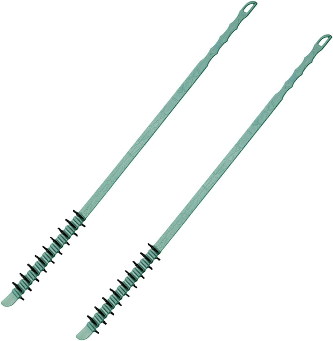 Fafour Green 2Pcs Washing Machine Cleaning Brush, Front Load Washer Cleaning Brush, Nylon Brushes For Cleaning, Extended Handle Washing Machine Slot Crevice Brush (Green)