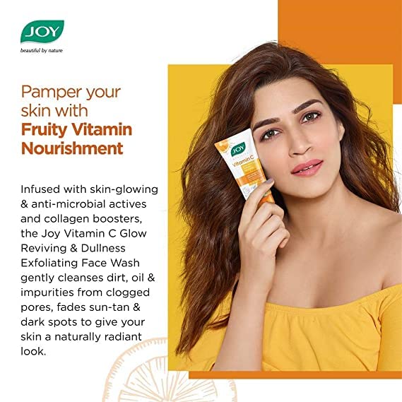 Avoka Naturals Joy Revivify Vitamin C Face Wash -150ml, 150 ml (Pack of 1) - Image 3