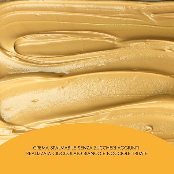 Choco Zero – Crema Proteica Crema Spalmabile Senza Zuccheri Aggiunti, Senza Glutine, Senza Lattosio, Vegano Vasetto da 200 g (3 Pezzi, Nocciolato Bianco)