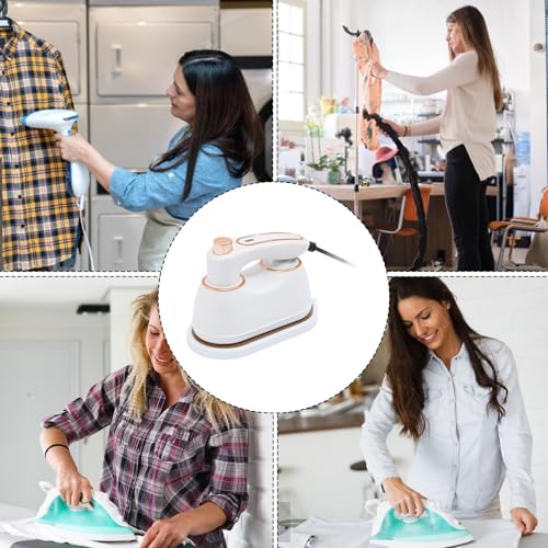 Iron à vapeur pour vêtements, bateau à vapeur à main pour les vêtements,Home Travel Garment Steamer pour vêtements - Mère portable électrique Appareil sèche et humide pour les jeans, les chemises, le – Image 5