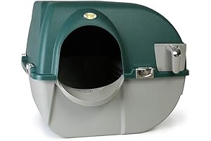 Omega Paw Roll 'N Clean Large Self Cleaning Litter Box