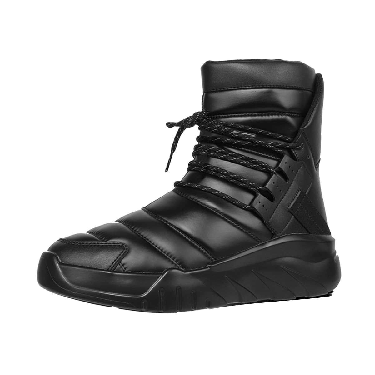 Soulsfeng Mens Womens Waterproof Fashion Boots Winter Warm High Top Shoes Anti-Slip Ankle Booties