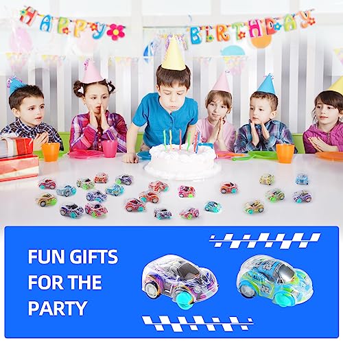 Benzem 8569-6 50 Pcs Mini Pull Back Cars Set, Pull Back Racing Vehicles For Kids Toddlers, Bulk Toys Party Favors Treasure Box, Classroom Prizes thumb #6
