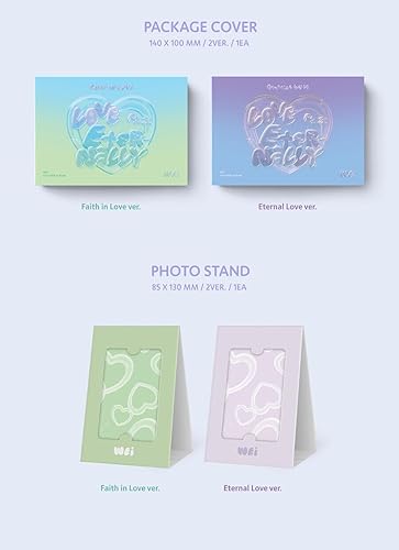 Miniatura 4 de (POCA ALBUM) WEI LOVE PT.3 ETERNALLY 6 Mini álbum (ETERNAL LOVE Ver) K-POP SELLADO