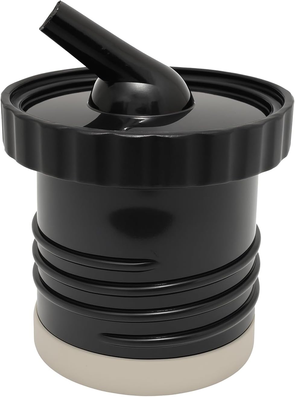 Thermo Bottle Stopper Replacement Part for Stanley. Yerba Mate Drinking - Thermo to Yerba Mate Termo Pico Mate/Pico cebador Stopper with High Precision Flow (Black V2, Set of 2)