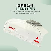 Vista 4 de Conjunto de boquilla de repuesto para piso delantero Bissell ProHeat 2X Revolution Pet Vertical Limpiador de alfombras para mascotas, para Series