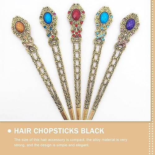 Coiffures classiques de mariage avec les épingles à cheveux rétro DOITOOL - 4