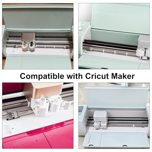 BOXOB 33 Packungen Gummiwalzen Ersatzset für Maker, Gummiwalzen Ersatz mit Befestigungsklemmen Schraubenschlüssel Schraubendreher Zange Verhindert Verschieben Kompatibel mit Maker