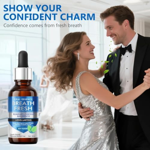 Bad Breath Treatment for Adults, Mint Breath Freshener, 60 ml — 사진 2