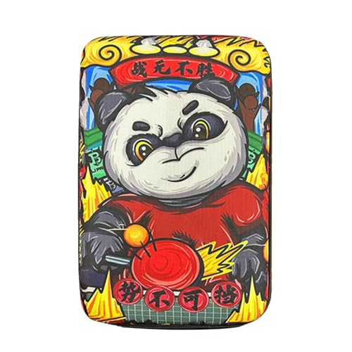 gifyym Tapa De Raqueta De Tenis - Pong Paddle Case - Bolsa De Olla De Mesa | Funda De Barrido De Tendencia Nacional Para 2 Raquetas Y Pelotas | Organizador De Barrido Con Cremallera