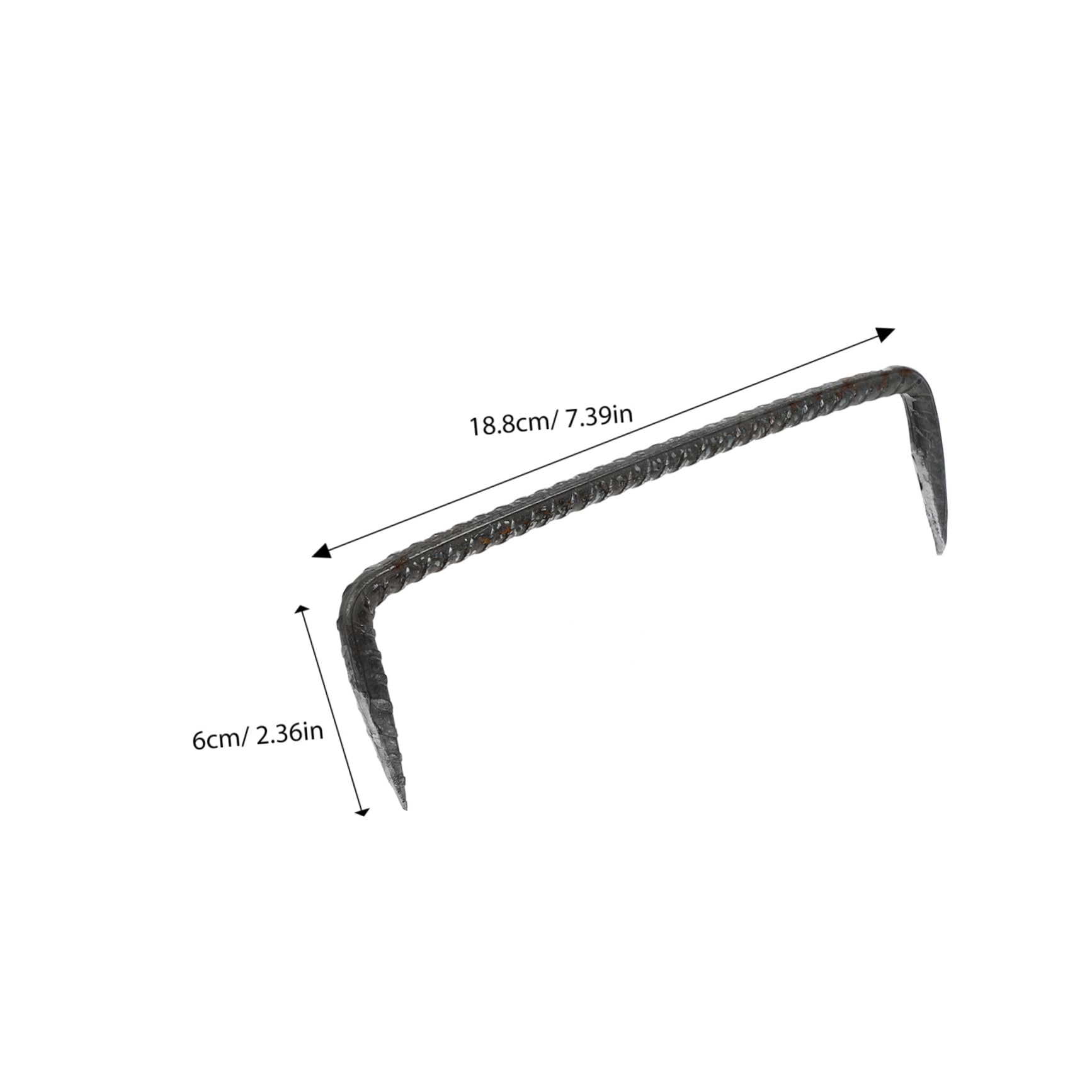 NAMOARLY Pcs Heavy Duty Galvanized Nails for Construction Pointed Tip Nails Woodworking Fencing