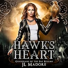 Hawk's Heart Audiolibro Por JL Madore arte de portada