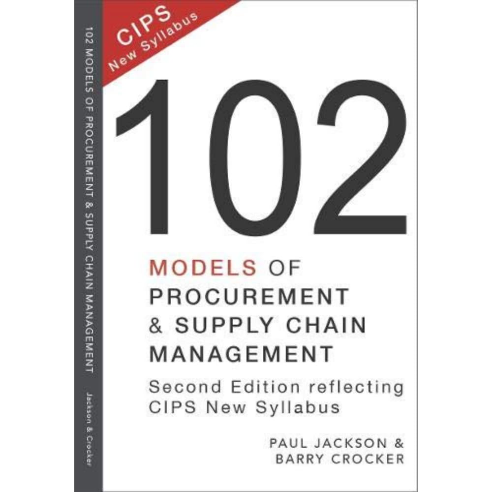 102 Models of Procurement and Supply Chain Management