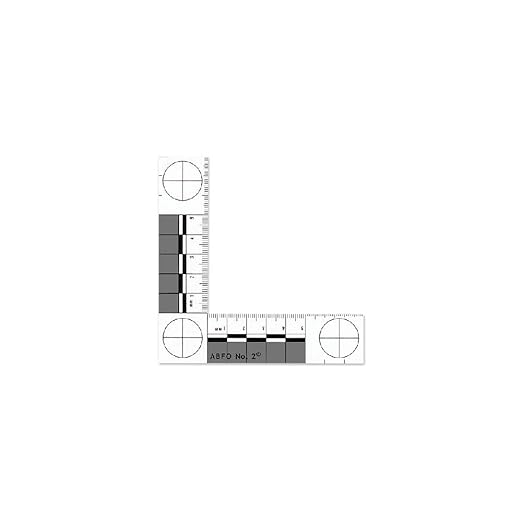 Magnetic-Backed ABFO No. 2 Style Photomacrographic Scale