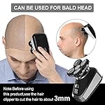 SURKER Mens Electric Shaver Razor 6 in 1 Cordless Bald Head Shaver Rotary Shaver Grooming Kit with Beard Trimmer…