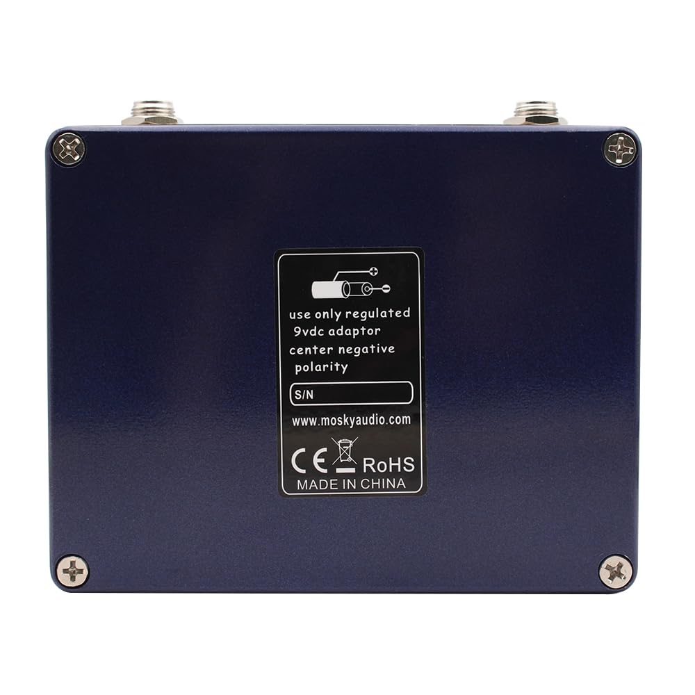BETA ULTRA Basso Elettrico Distorsione Preamplificatore Effetto Pedale 6 Bande EQ Grafico Uscita Cuffie 1/8"
