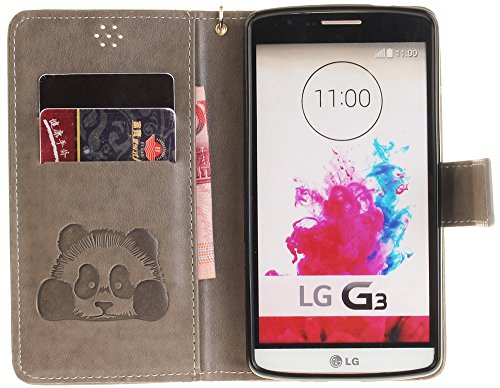 Nnopbeclik Custodia per LG G3, Custodia in pelle