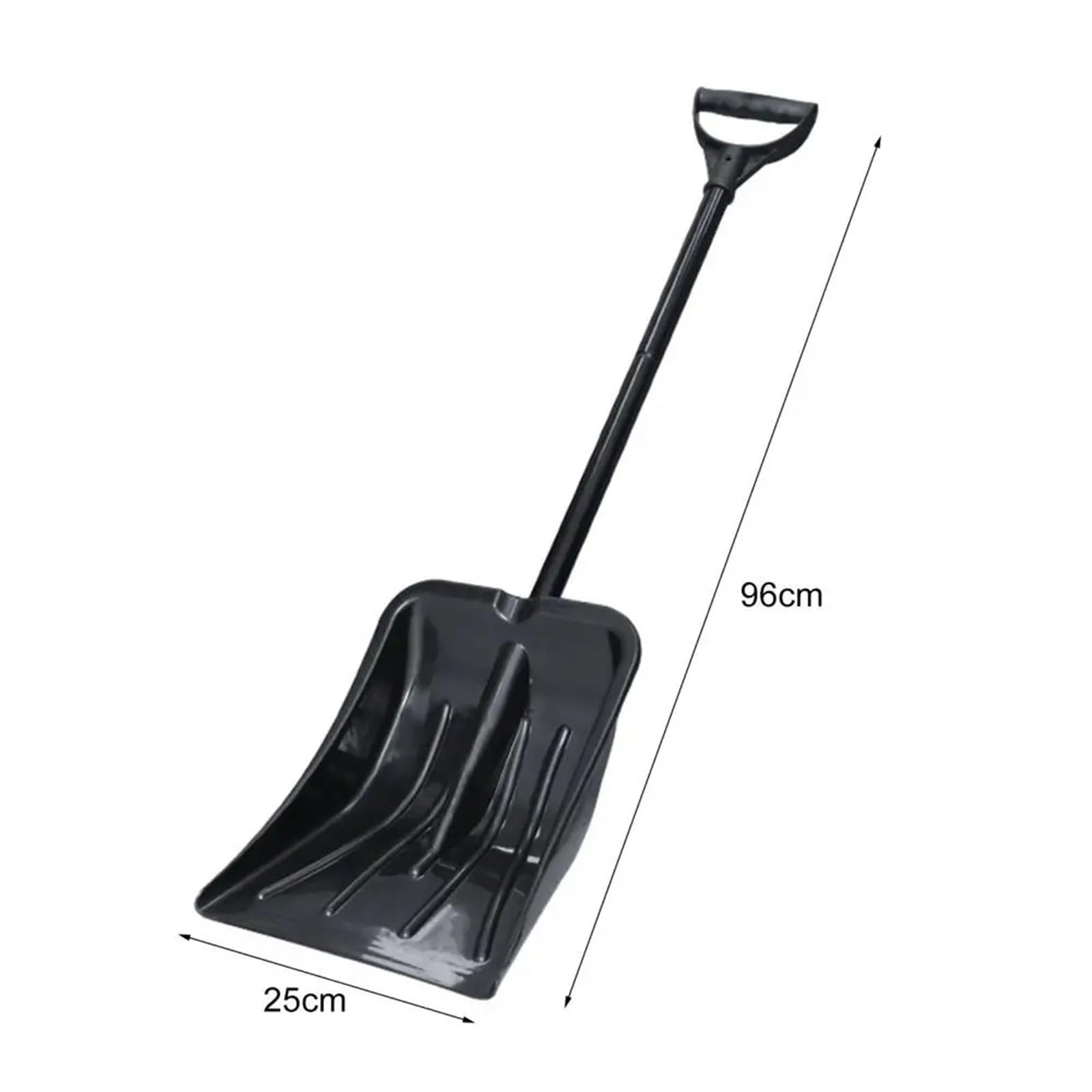 96 * 25cm Schnee Schaufel Rost-Proof Metall Auto Aluminium Legierung Tragbare Camping Ausrüstung for Outdoor