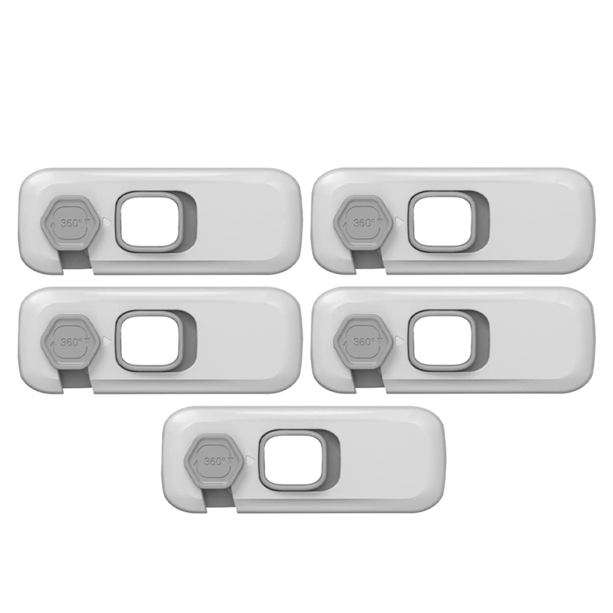 Baluue 10 Stk öffnen Sie das Türschloss Backofen Sicherheitsschlösser für Fenstersicherheit Magnet protect schutzzelt Schubladenschloss für Kinder -Sicherheitsschlösser Einfach Möbel